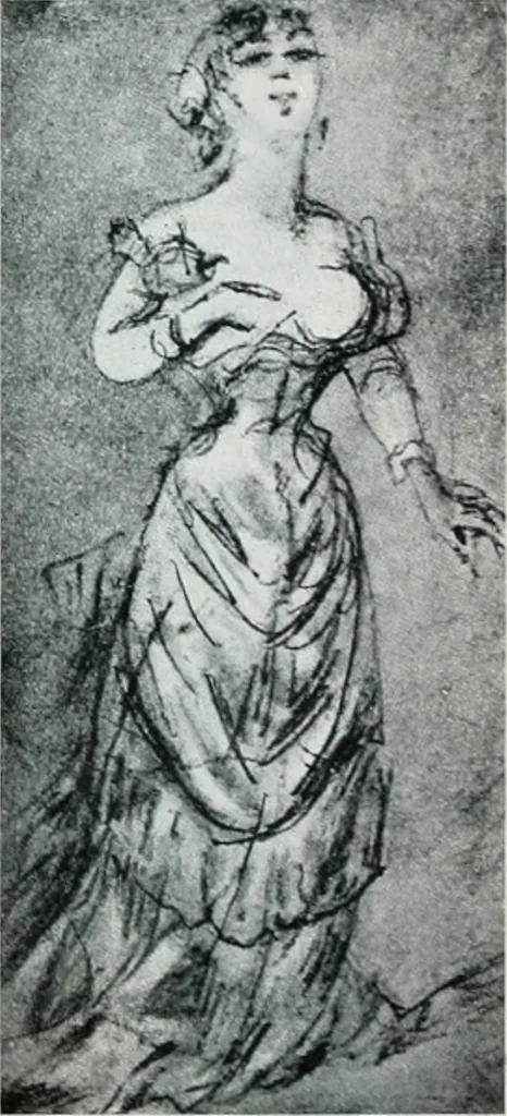 An illustration from Attraverso gli albi e le cartelle : sensazioni d'arte, 1904, leaf 347