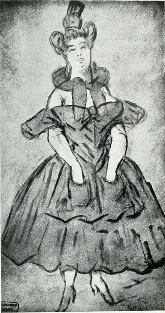 An illustration from Attraverso gli albi e le cartelle : sensazioni d'arte, 1904, leaf 348