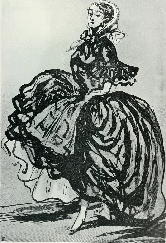 An illustration from Attraverso gli albi e le cartelle : sensazioni d'arte, 1904, leaf 350