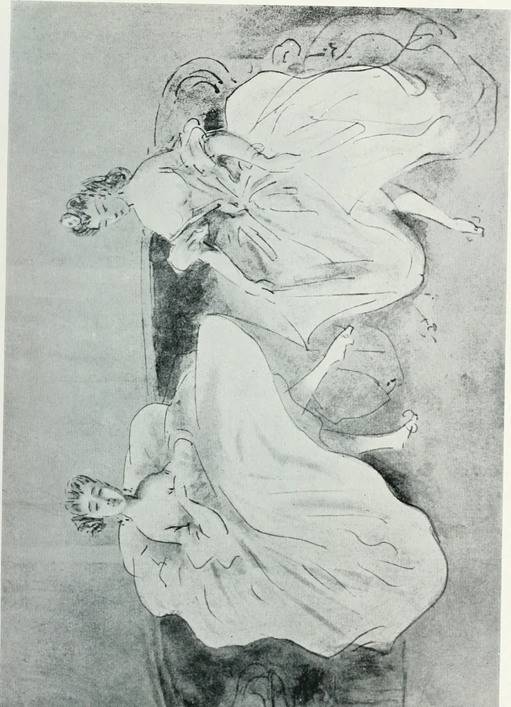 An illustration from Attraverso gli albi e le cartelle : sensazioni d'arte, 1904, leaf 354
