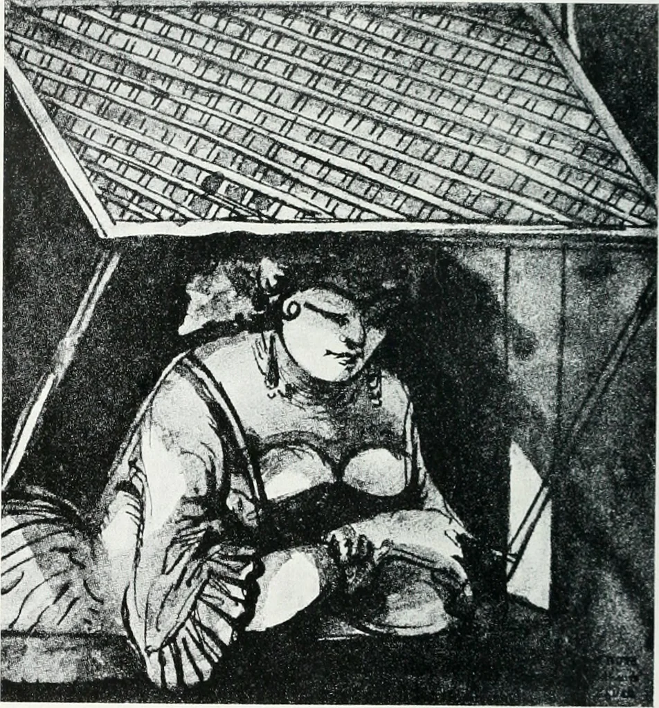 An illustration from Attraverso gli albi e le cartelle : sensazioni d'arte, 1904, leaf 357