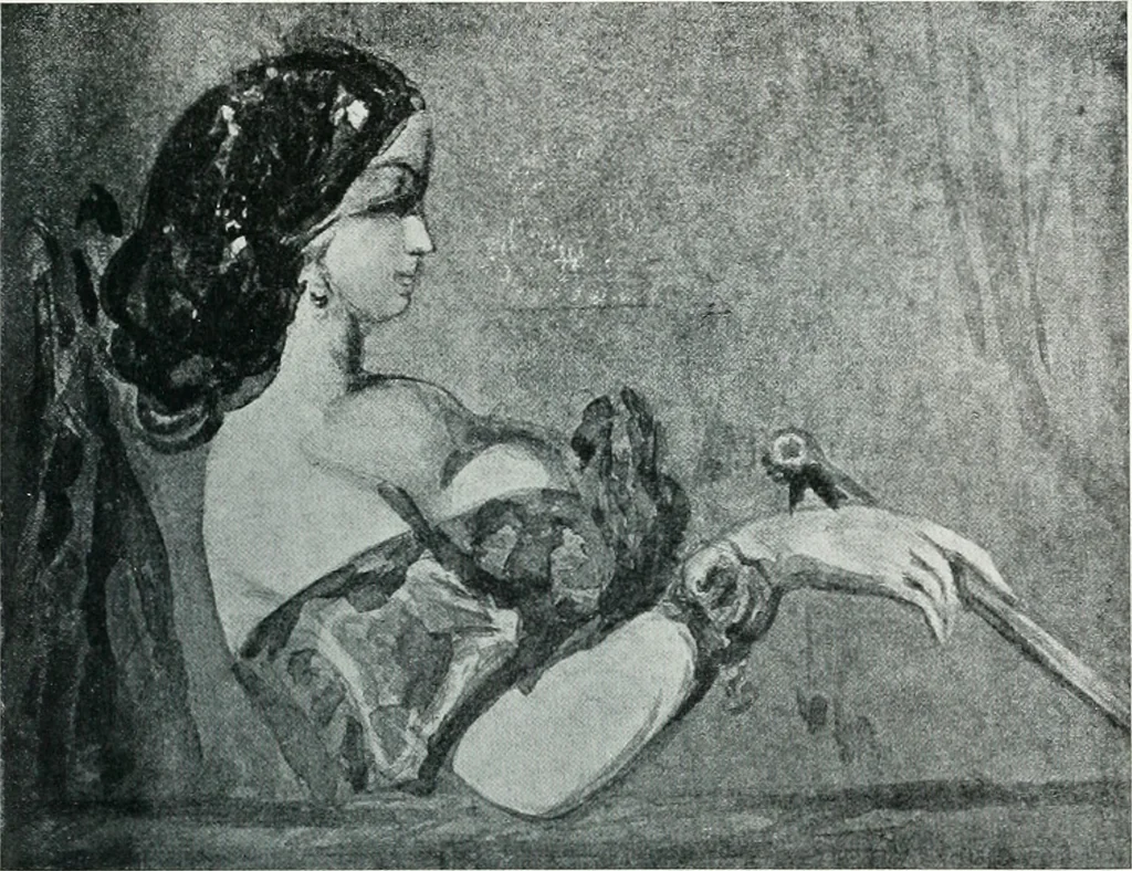 An illustration from Attraverso gli albi e le cartelle : sensazioni d'arte, 1904, leaf 358