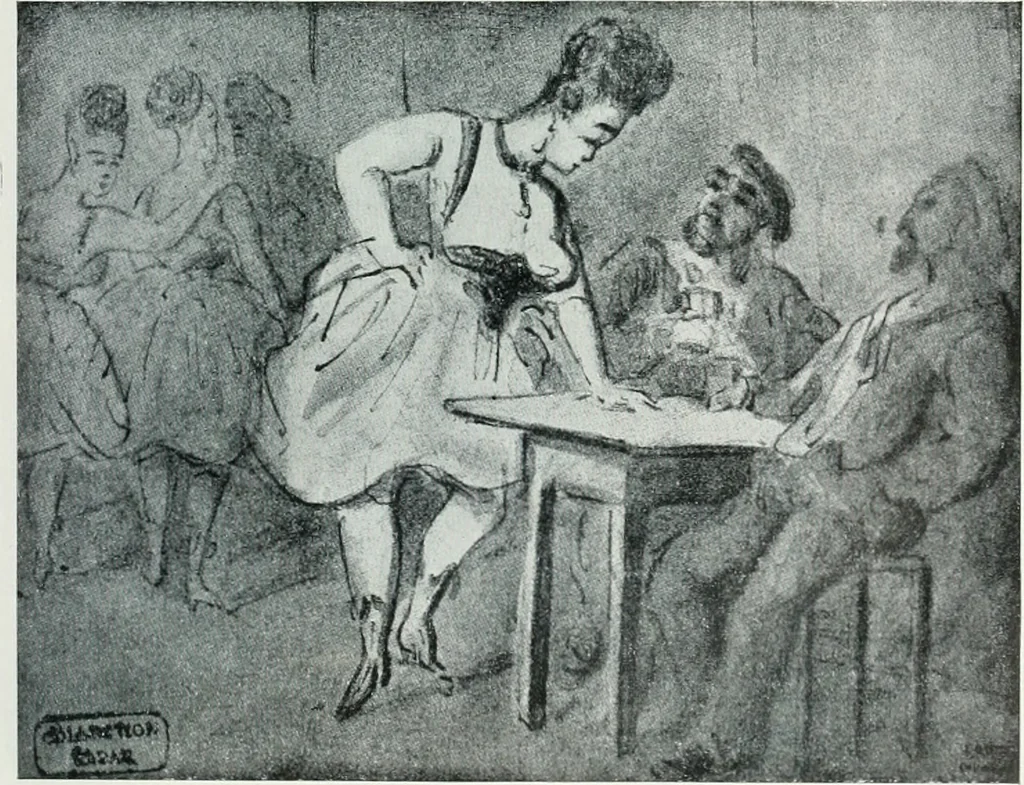 An illustration from Attraverso gli albi e le cartelle : sensazioni d'arte, 1904, leaf 358