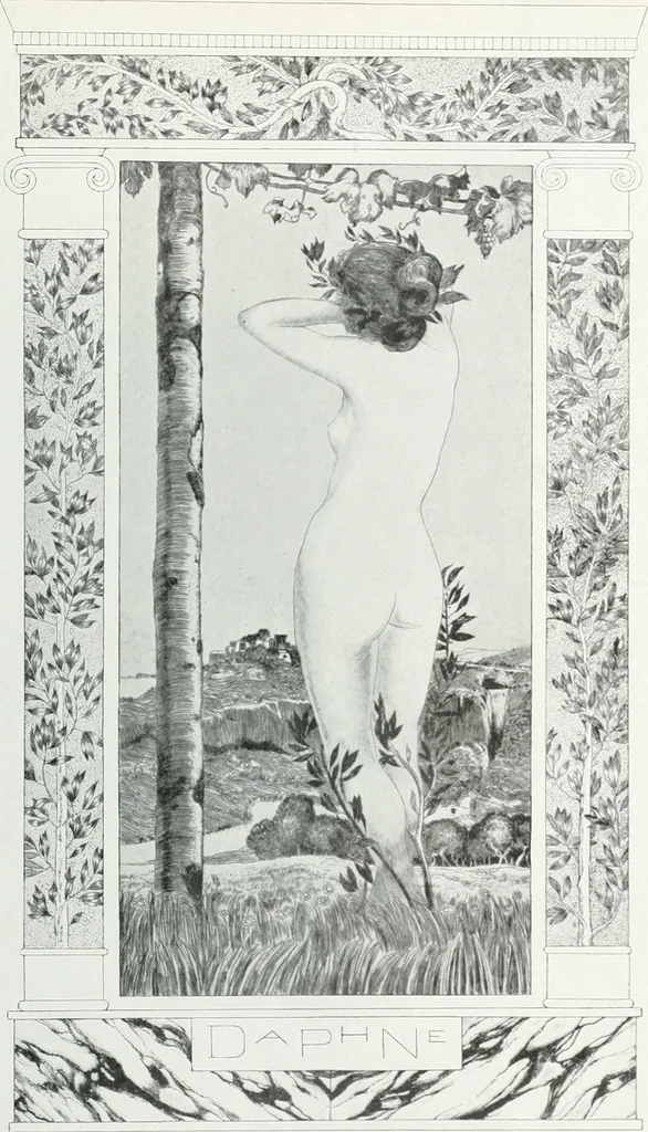 An illustration from Attraverso gli albi e le cartelle : sensazioni d'arte, 1904, leaf 36