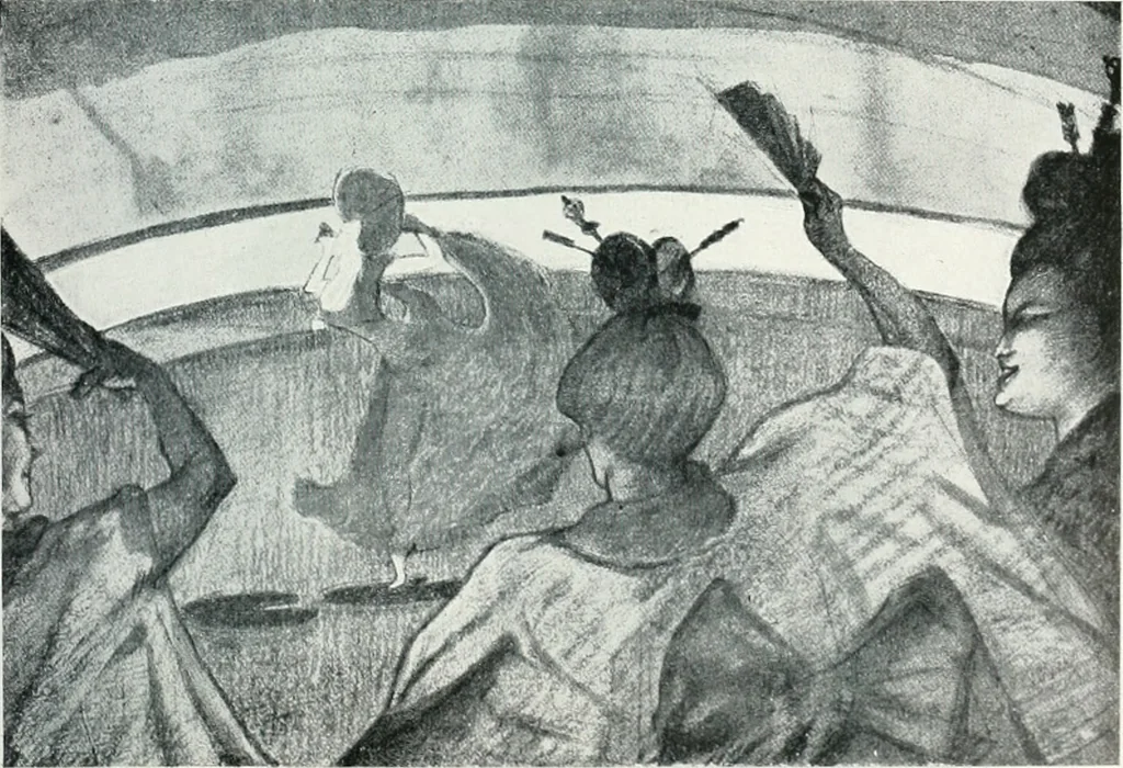 An illustration from Attraverso gli albi e le cartelle : sensazioni d'arte, 1904, leaf 362