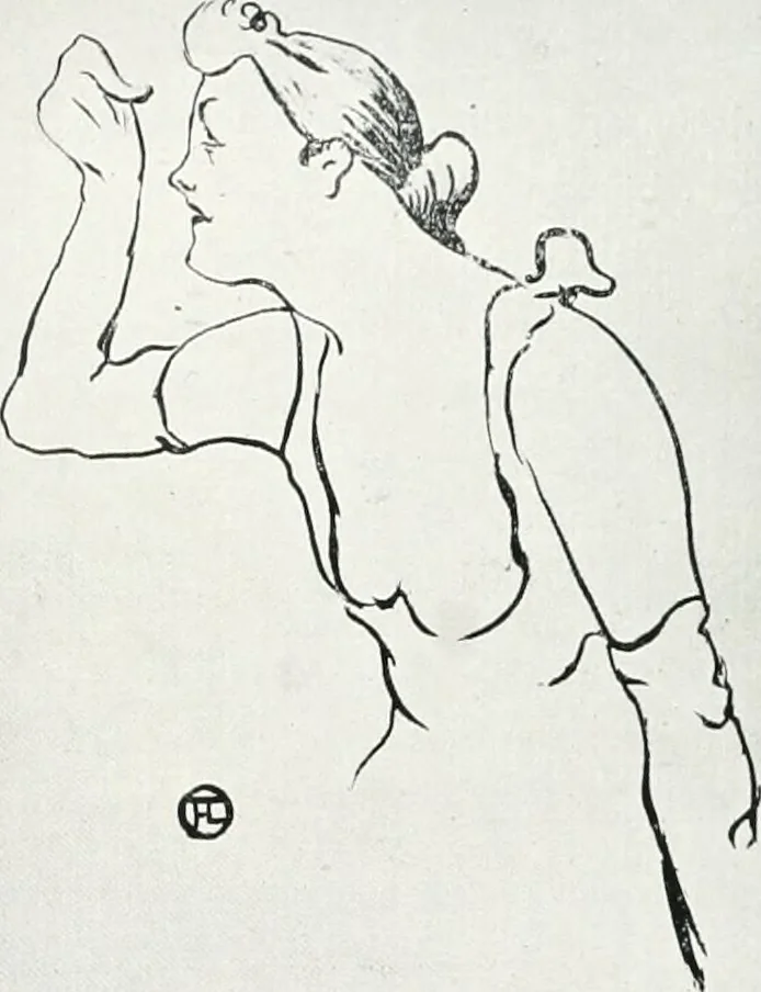 An illustration from Attraverso gli albi e le cartelle : sensazioni d'arte, 1904, leaf 363