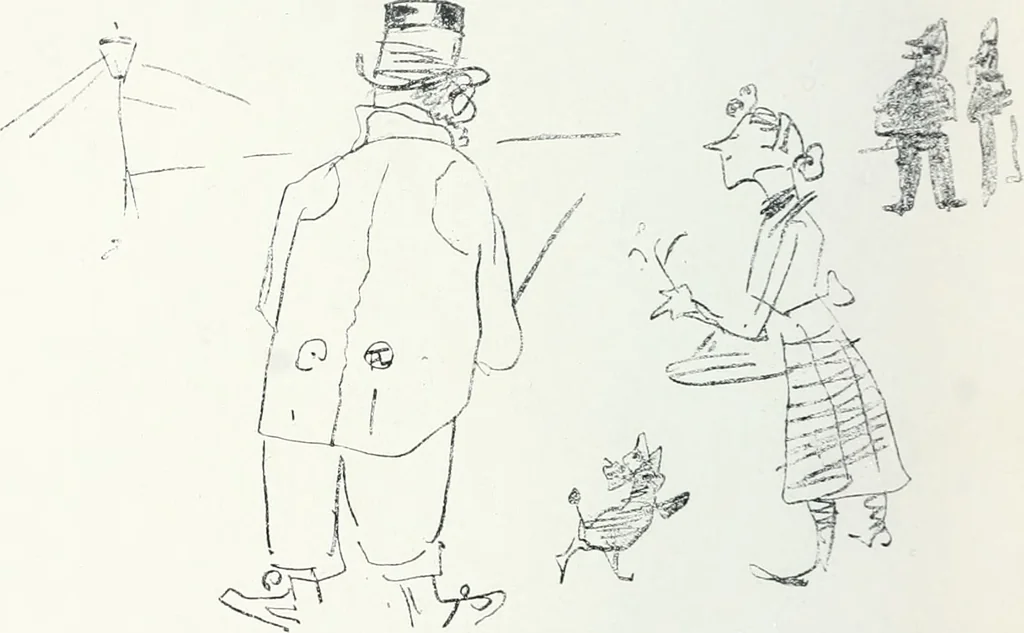 An illustration from Attraverso gli albi e le cartelle : sensazioni d'arte, 1904, leaf 367