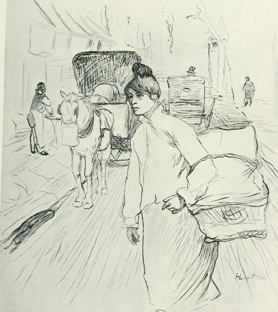 An illustration from Attraverso gli albi e le cartelle : sensazioni d'arte, 1904, leaf 368