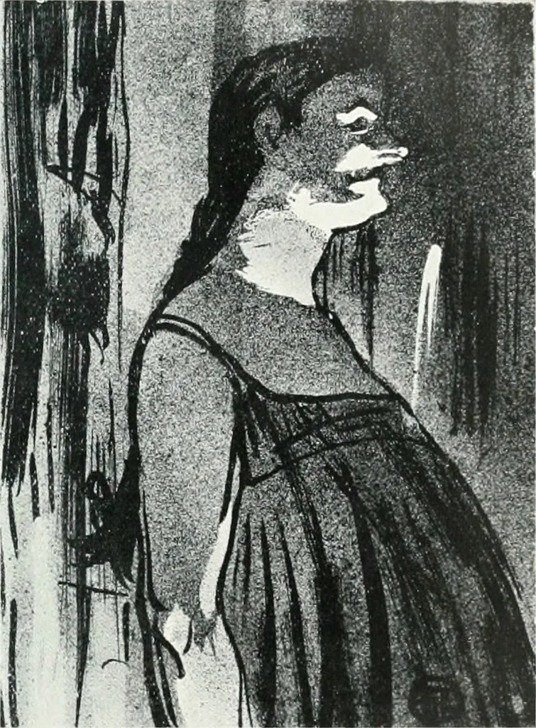 An illustration from Attraverso gli albi e le cartelle : sensazioni d'arte, 1904, leaf 376