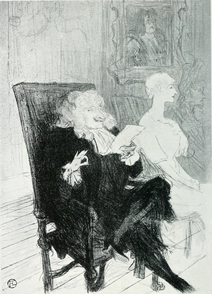 An illustration from Attraverso gli albi e le cartelle : sensazioni d'arte, 1904, leaf 377