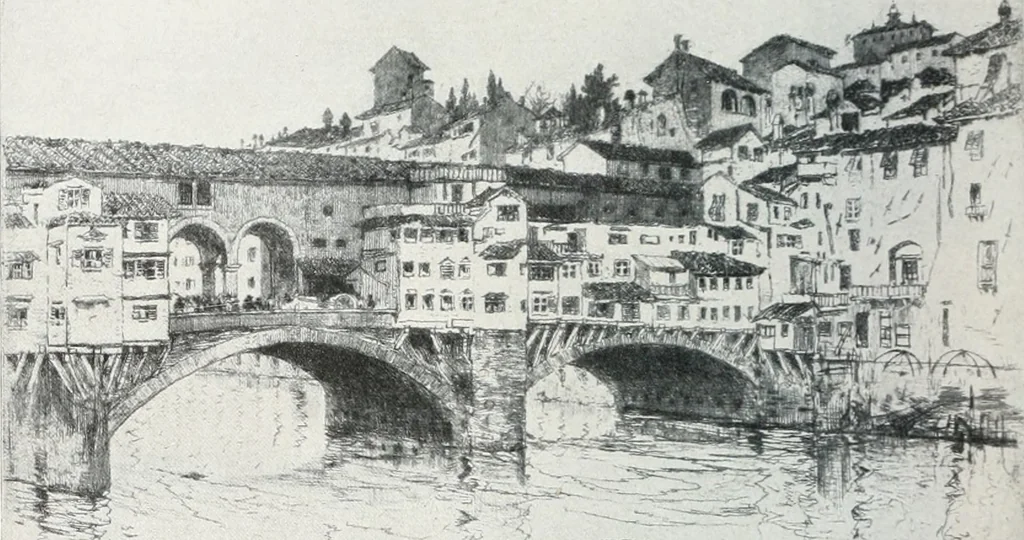 An illustration from Attraverso gli albi e le cartelle : sensazioni d'arte, 1904, leaf 39