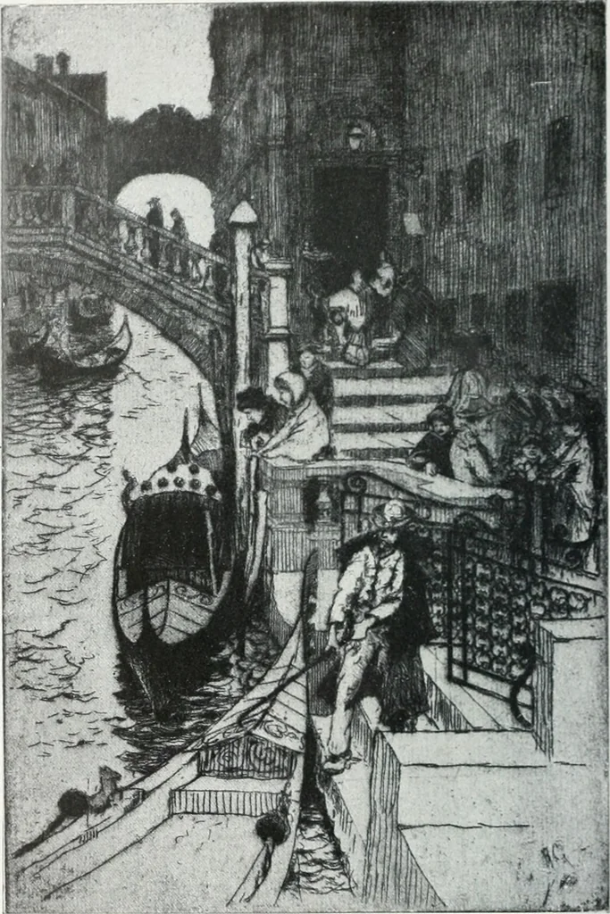 An illustration from Attraverso gli albi e le cartelle : sensazioni d'arte, 1904, leaf 41