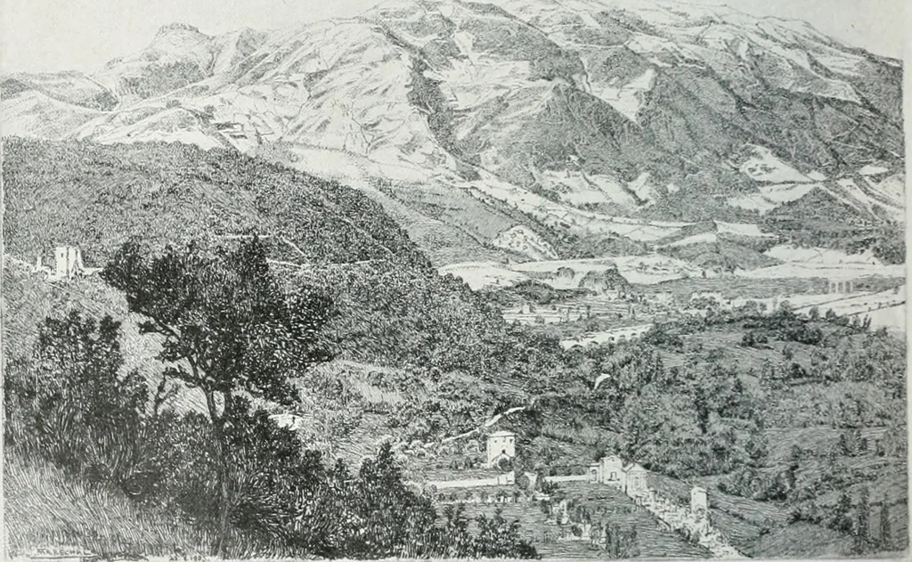 An illustration from Attraverso gli albi e le cartelle : sensazioni d'arte, 1904, leaf 51