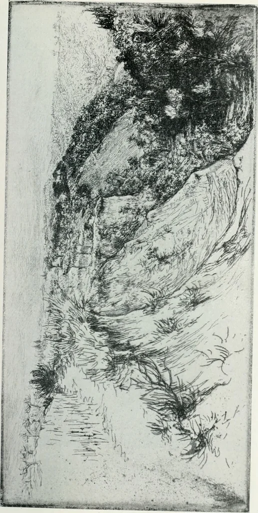 An illustration from Attraverso gli albi e le cartelle : sensazioni d'arte, 1904, leaf 56