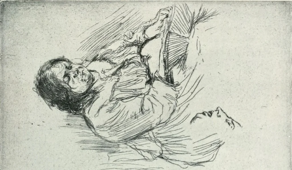 An illustration from Attraverso gli albi e le cartelle : sensazioni d'arte, 1904, leaf 60