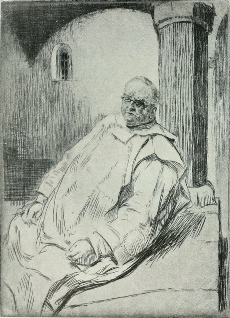 An illustration from Attraverso gli albi e le cartelle : sensazioni d'arte, 1904, leaf 60