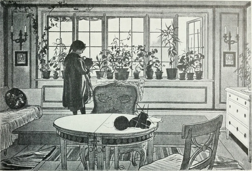 An illustration from Attraverso gli albi e le cartelle : sensazioni d'arte, 1904, leaf 70