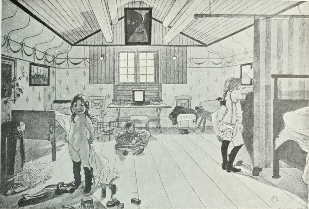 An illustration from Attraverso gli albi e le cartelle : sensazioni d'arte, 1904, leaf 72