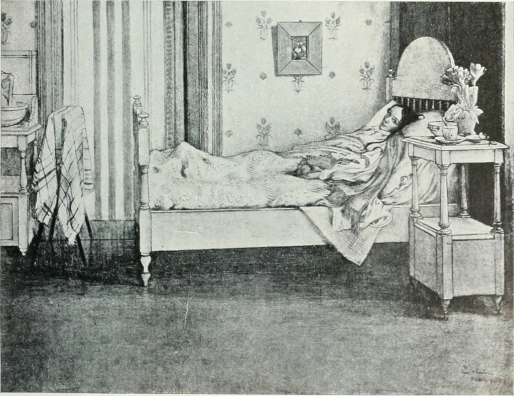 An illustration from Attraverso gli albi e le cartelle : sensazioni d'arte, 1904, leaf 72