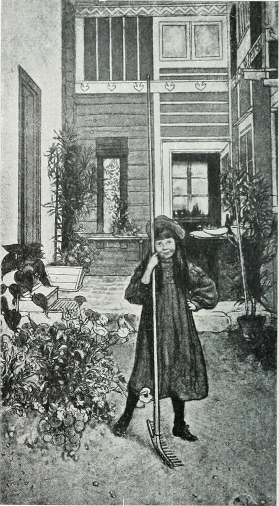 An illustration from Attraverso gli albi e le cartelle : sensazioni d'arte, 1904, leaf 73