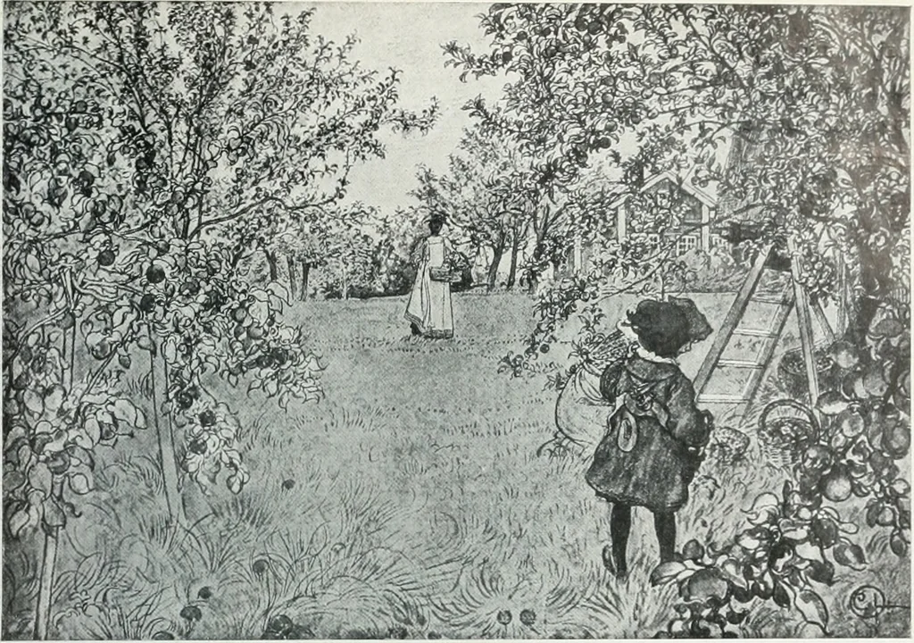 An illustration from Attraverso gli albi e le cartelle : sensazioni d'arte, 1904, leaf 74
