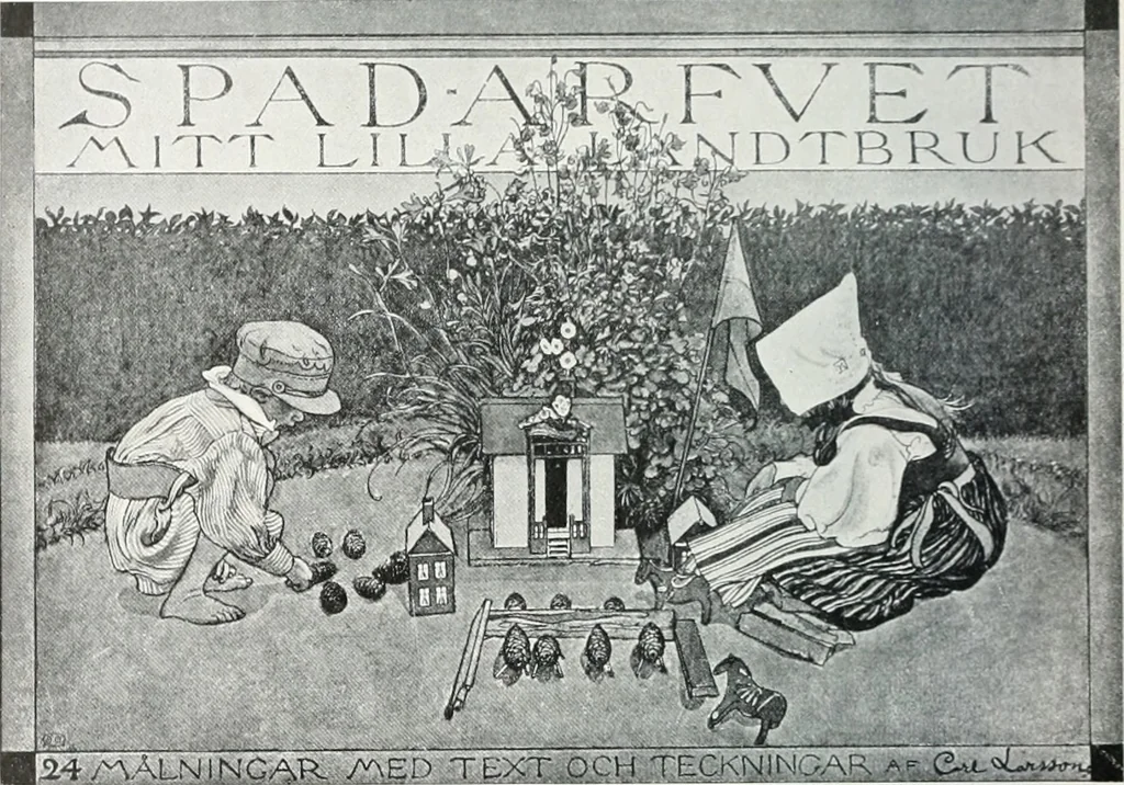 An illustration from Attraverso gli albi e le cartelle : sensazioni d'arte, 1904, leaf 75
