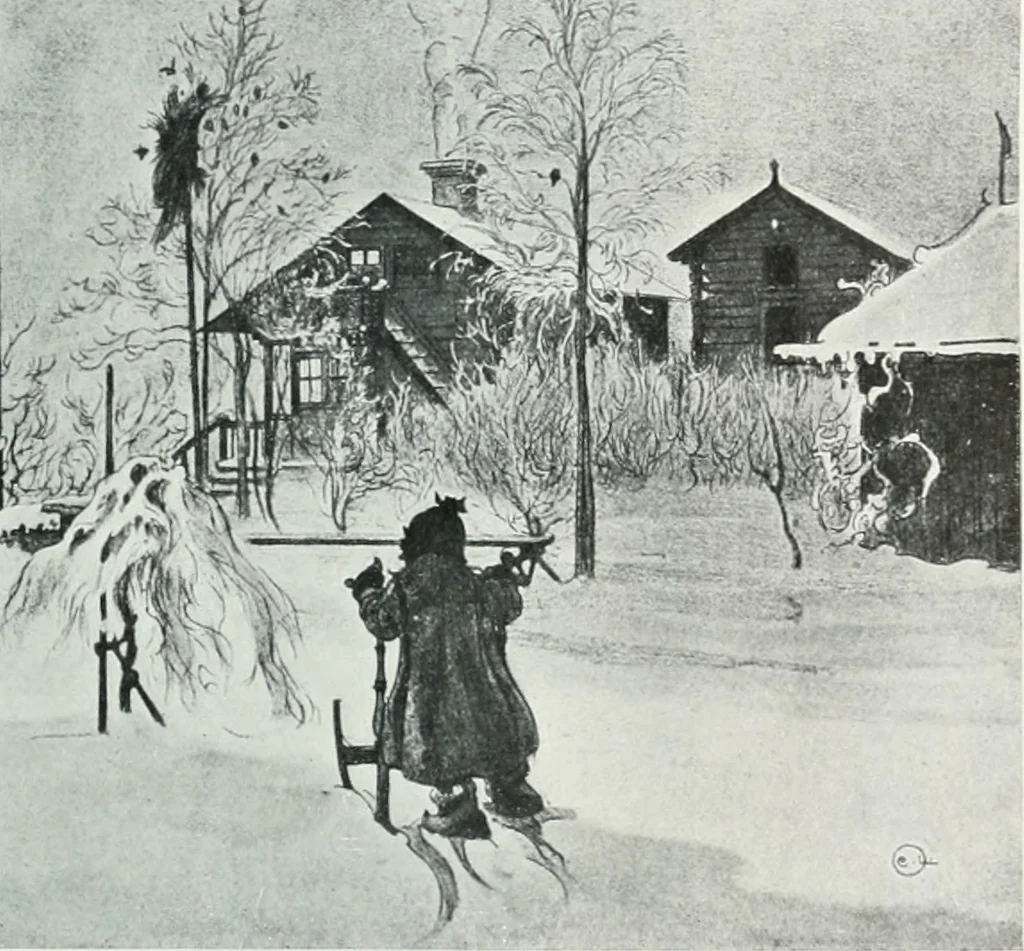 An illustration from Attraverso gli albi e le cartelle : sensazioni d'arte, 1904, leaf 76