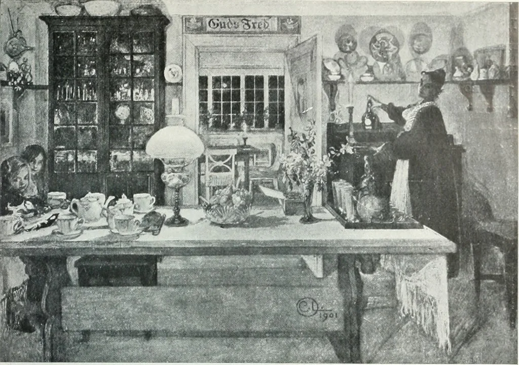 An illustration from Attraverso gli albi e le cartelle : sensazioni d'arte, 1904, leaf 82
