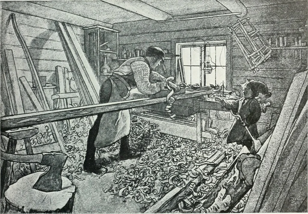 An illustration from Attraverso gli albi e le cartelle : sensazioni d'arte, 1904, leaf 84