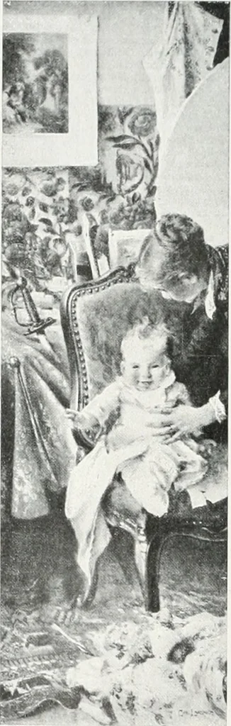 An illustration from Attraverso gli albi e le cartelle : sensazioni d'arte, 1904, leaf 91