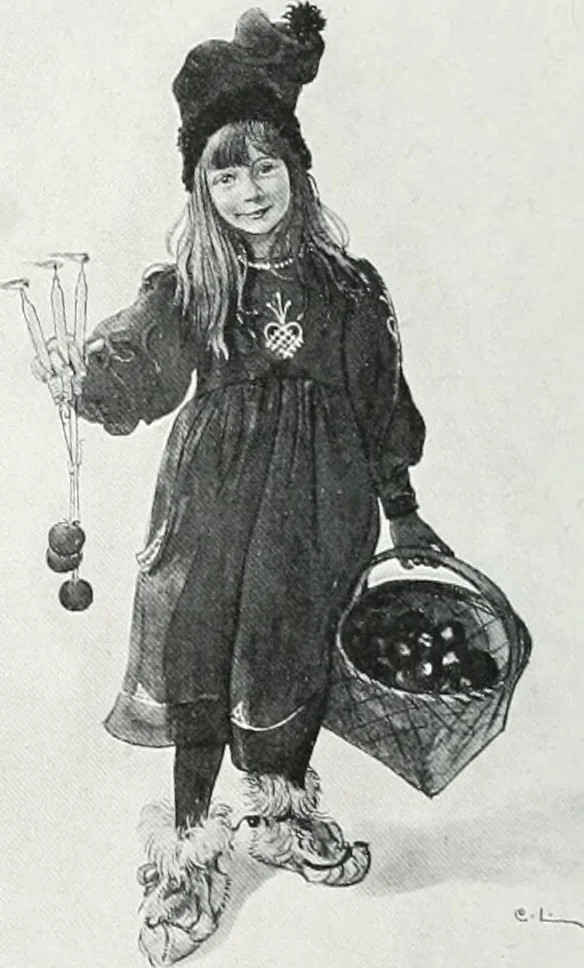 An illustration from Attraverso gli albi e le cartelle : sensazioni d'arte, 1904, leaf 95