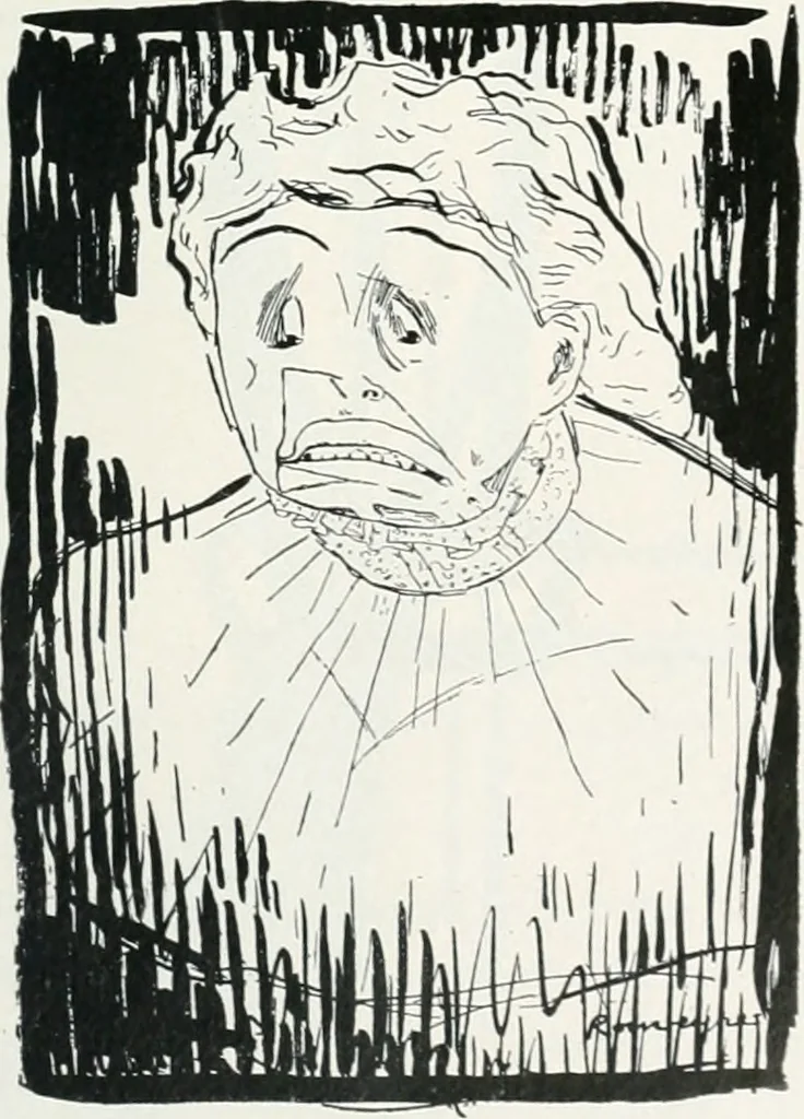 An illustration from Attraverso gli albi e le cartelle : sensazioni d'arte, 1904, leaf 104