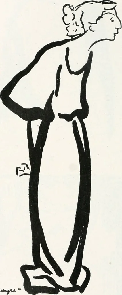 An illustration from Attraverso gli albi e le cartelle : sensazioni d'arte, 1904, leaf 105