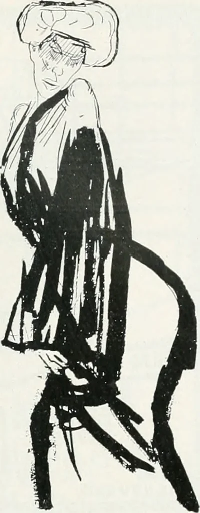 An illustration from Attraverso gli albi e le cartelle : sensazioni d'arte, 1904, leaf 106