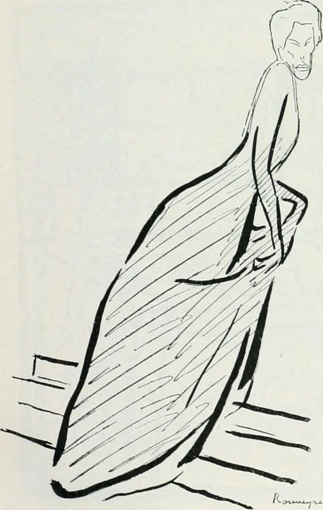An illustration from Attraverso gli albi e le cartelle : sensazioni d'arte, 1904, leaf 106