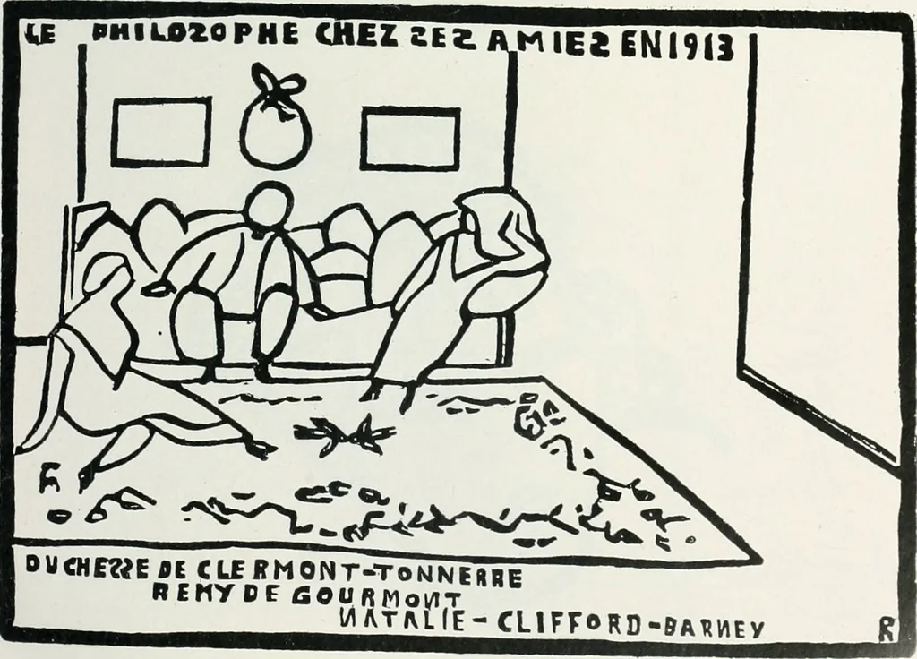 An illustration from Attraverso gli albi e le cartelle : sensazioni d'arte, 1904, leaf 108