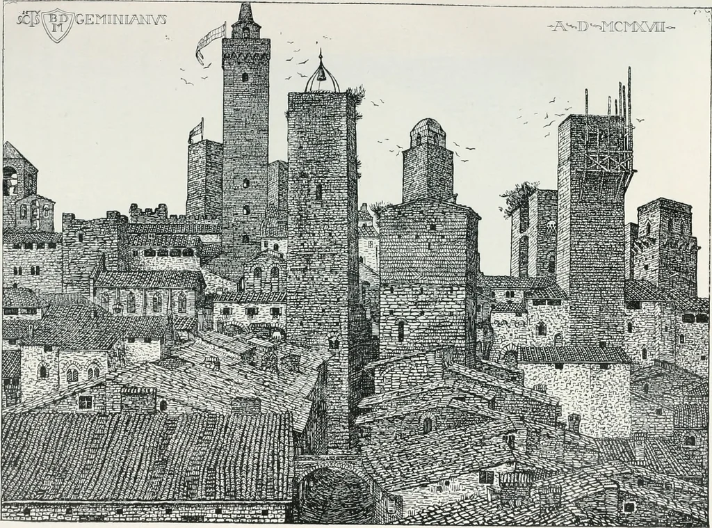 An illustration from Attraverso gli albi e le cartelle : sensazioni d'arte, 1904, leaf 116