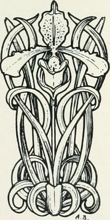An illustration from Attraverso gli albi e le cartelle : sensazioni d'arte, 1904, leaf 12