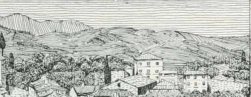 An illustration from Attraverso gli albi e le cartelle : sensazioni d'arte, 1904, leaf 120