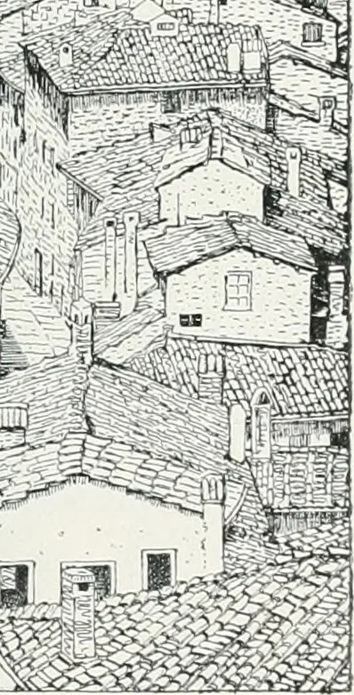 An illustration from Attraverso gli albi e le cartelle : sensazioni d'arte, 1904, leaf 120