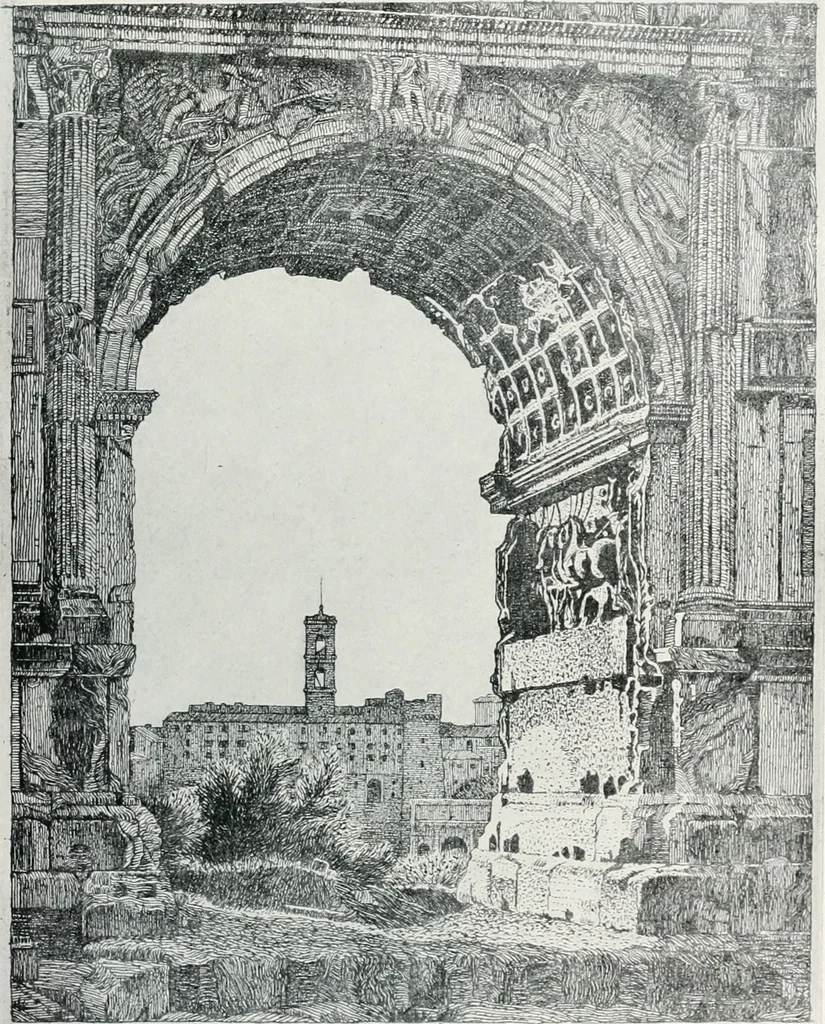An illustration from Attraverso gli albi e le cartelle : sensazioni d'arte, 1904, leaf 130