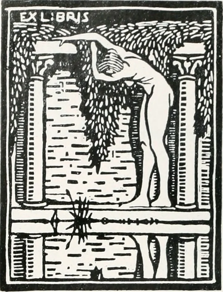 An illustration from Attraverso gli albi e le cartelle : sensazioni d'arte, 1904, leaf 133
