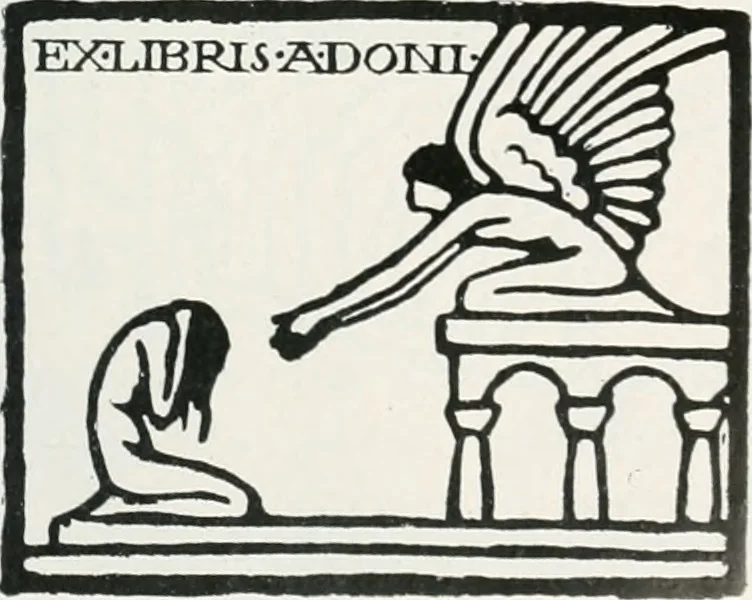 An illustration from Attraverso gli albi e le cartelle : sensazioni d'arte, 1904, leaf 134