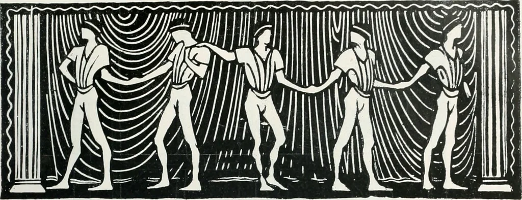 An illustration from Attraverso gli albi e le cartelle : sensazioni d'arte, 1904, leaf 136