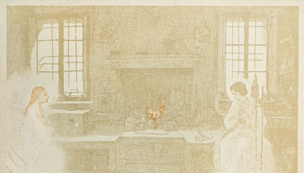 An illustration from Attraverso gli albi e le cartelle : sensazioni d'arte, 1904, leaf 140