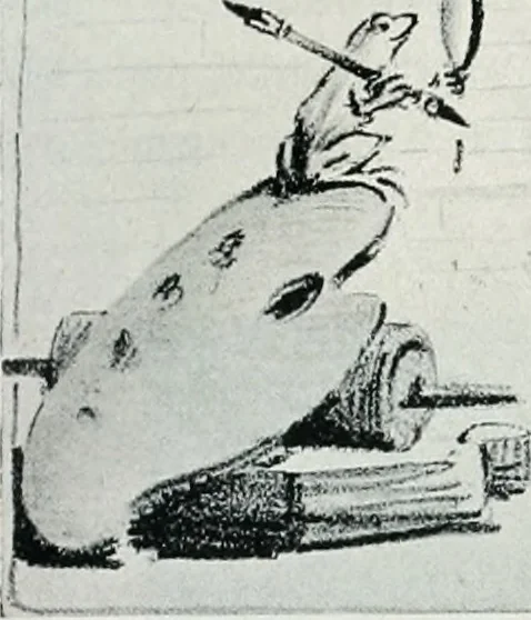 An illustration from Attraverso gli albi e le cartelle : sensazioni d'arte, 1904, leaf 150