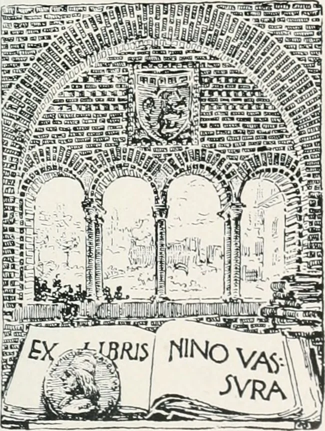 An illustration from Attraverso gli albi e le cartelle : sensazioni d'arte, 1904, leaf 152