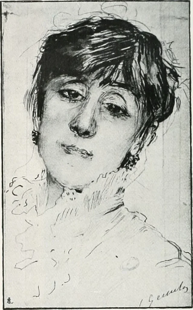 An illustration from Attraverso gli albi e le cartelle : sensazioni d'arte, 1904, leaf 159