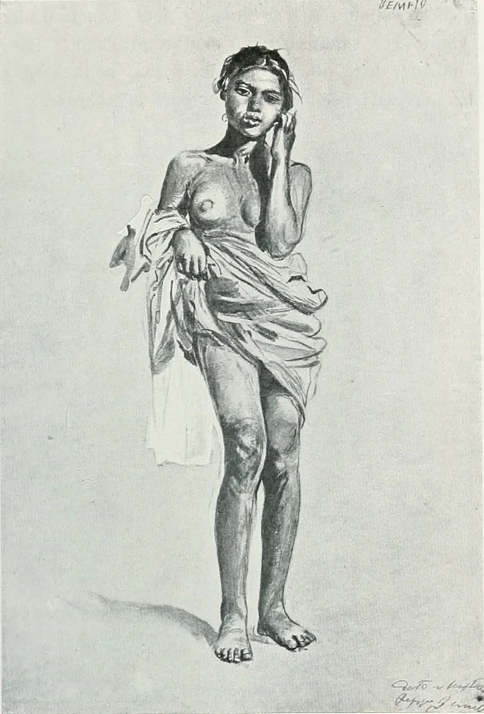 An illustration from Attraverso gli albi e le cartelle : sensazioni d'arte, 1904, leaf 164