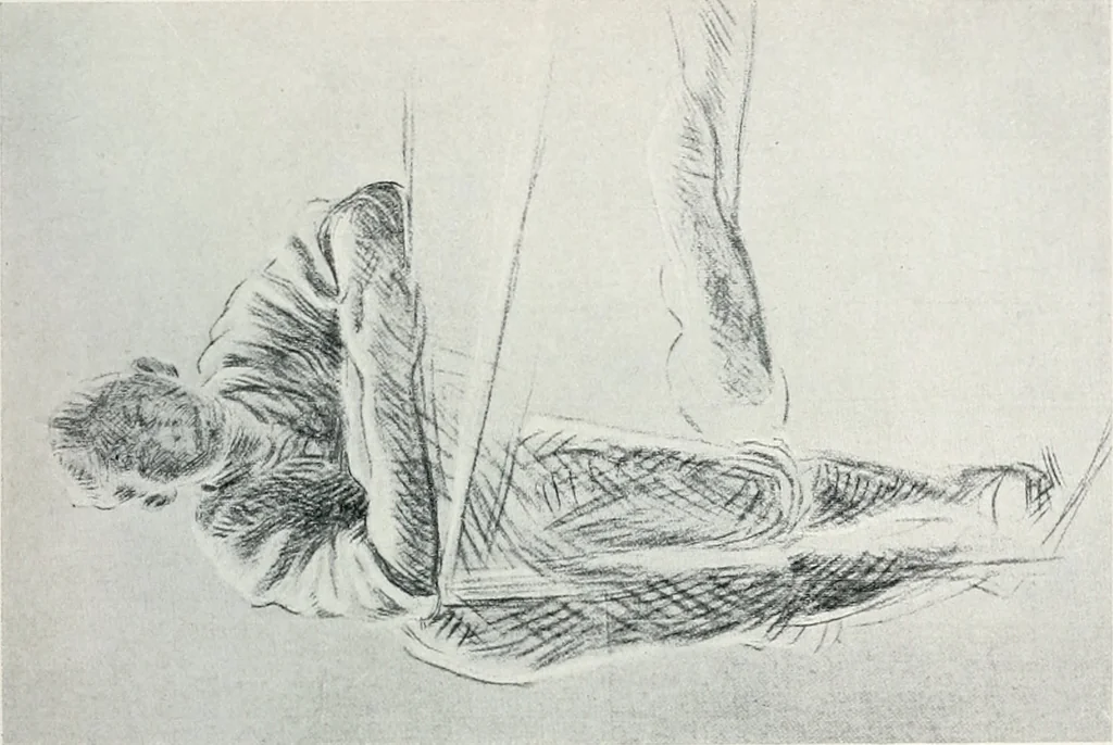 An illustration from Attraverso gli albi e le cartelle : sensazioni d'arte, 1904, leaf 176
